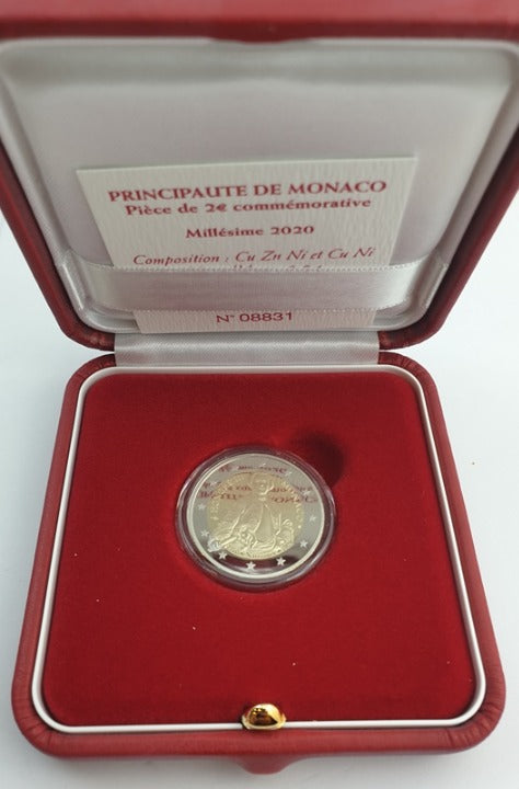 Μονακό - 2 Ευρώ 2020, Ακυκλοφόρητο, PROOF