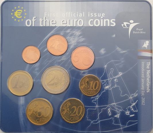 Σειρά Ευρώ - Ολλανδία 2001, First Official Issue