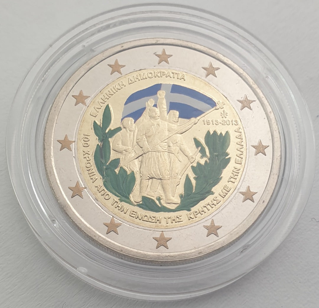 Ελλάδα - 2 Ευρώ 2013, Κρήτη, Έγχρωμο