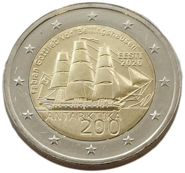 Εσθονία - 2 Ευρώ 2020 A, Ακυκλοφόρητο
