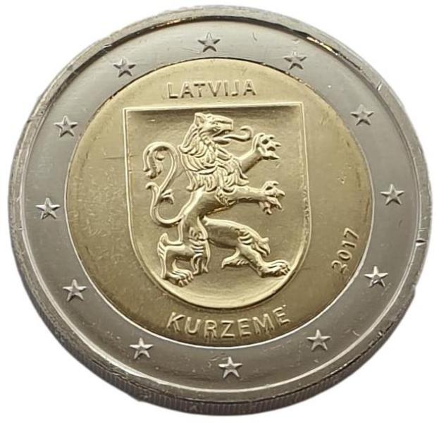 Λετονία - 2 Ευρώ 2017 A, Ακυκλοφόρητο