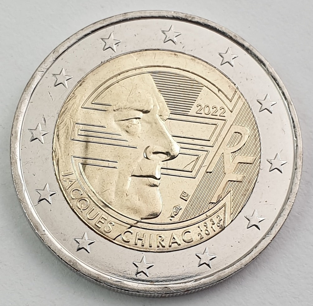 Γαλλία - 2 Ευρώ 2022 A, Ακυκλοφόρητο