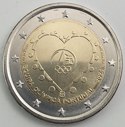 Πορτογαλία - 2 Ευρώ 2024 Β, Ακυκλοφόρητο