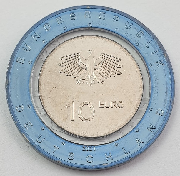 Γερμανία - 10 Ευρώ 2021, Πάνω στο νερό
