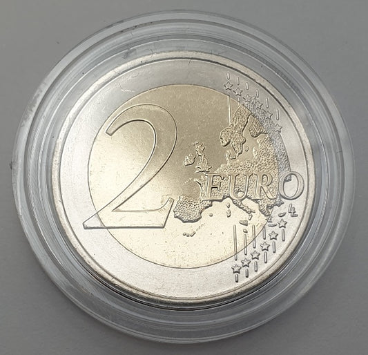 Πορτογαλία - 2 Ευρώ 2022, (35 Χρόνια του Πρoγράμματος Erasmus), Έγχρωμο, Ακυκλοφόρητο