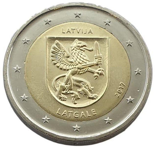 Λετονία - 2 Ευρώ 2017 B, Ακυκλοφόρητο