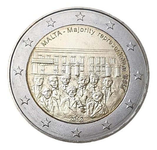 Μάλτα - 2 Ευρώ 2012, Ακυκλοφόρητο