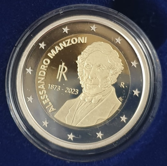 Ιταλία - 2 Ευρώ 2023, Αλεσσάντρο Μαντσόνι, PROOF