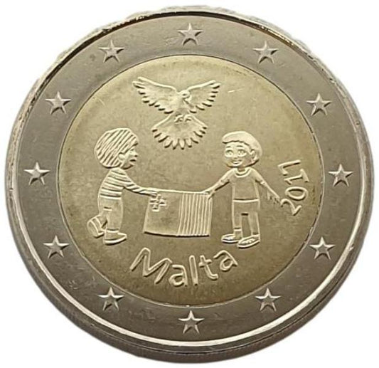 Μάλτα - 2 Ευρώ 2017 B, Ακυκλοφόρητο