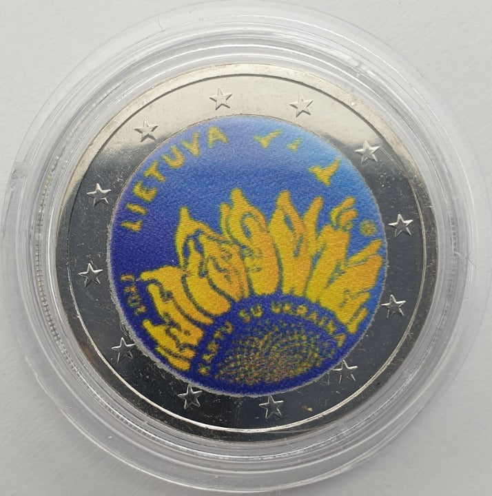 Λιθουανία - 2 Ευρώ 2023, Έγχρωμο
