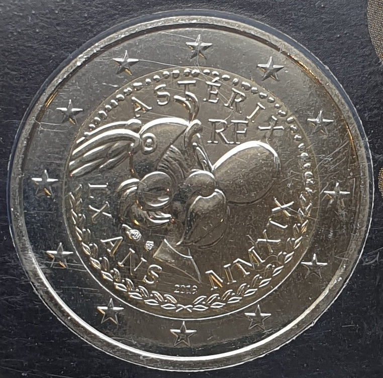 Γαλλία - 2 Ευρώ 2019, Οβελίξ, (Coin Card)