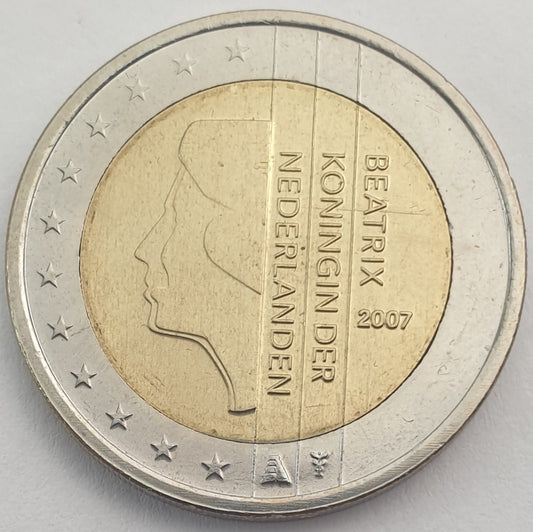 Ολλανδία - 2 Ευρώ 2007, Beatrix