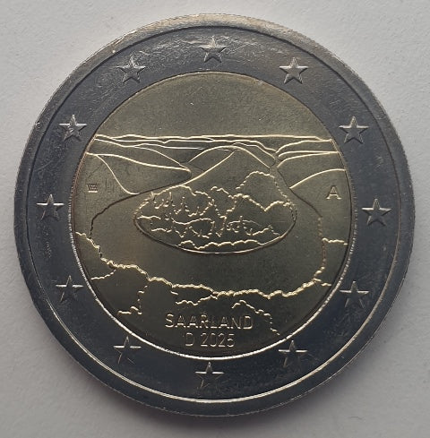 Γερμανία - 2 Ευρώ 2025 A, (A)