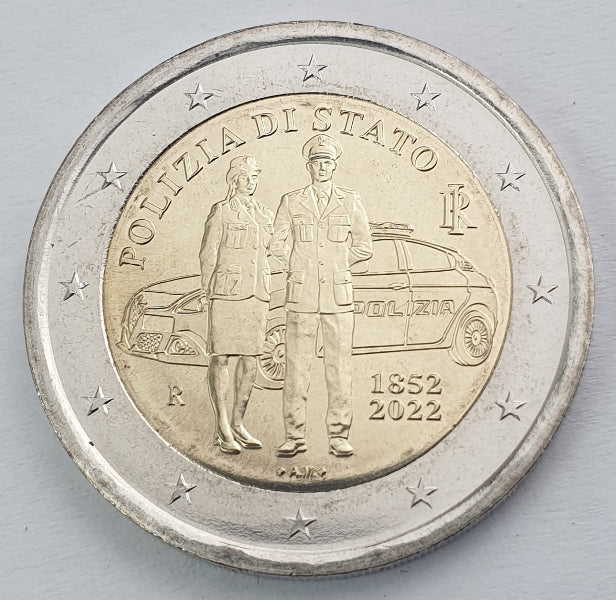 Ιταλία - 2 Ευρώ 2022 Α, Ακυκλοφόρητο