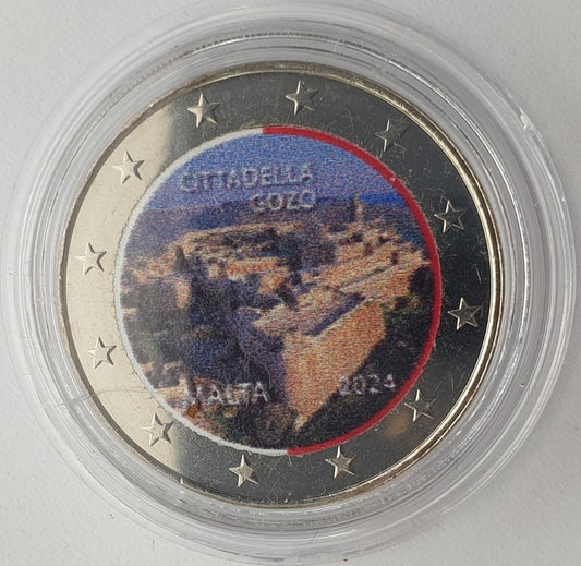 Μάλτα - 2 Ευρώ 2024, Cittadella Gozo, Έγχρωμο