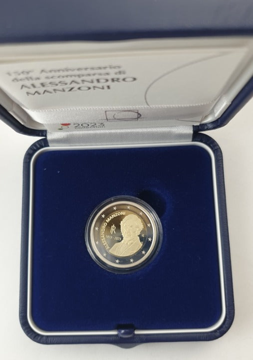 Ιταλία - 2 Ευρώ 2023, Αλεσσάντρο Μαντσόνι, PROOF