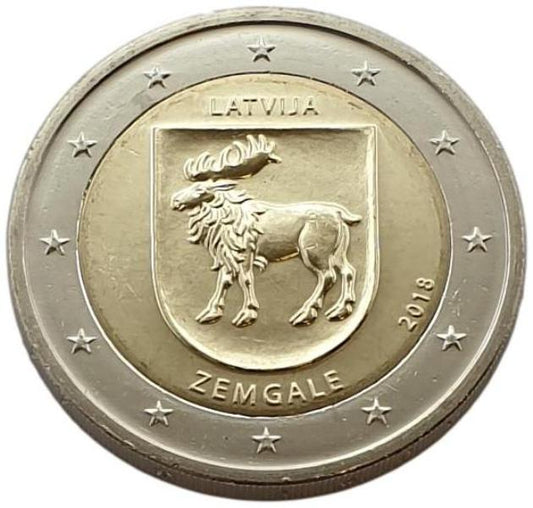 Λετονία - 2 Ευρώ 2018 B, Ακυκλοφόρητο