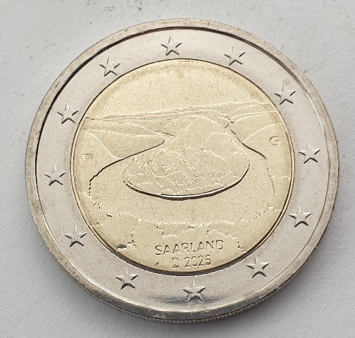 Γερμανία - 2 Ευρώ 2025 A, (G)