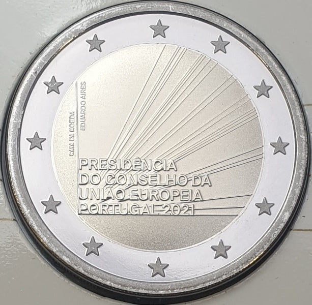 Πορτογαλία - 2 Ευρώ 2021, PROOF
