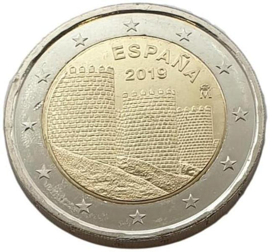 Ισπανία - 2 Ευρώ 2019, Ακυκλοφόρητο