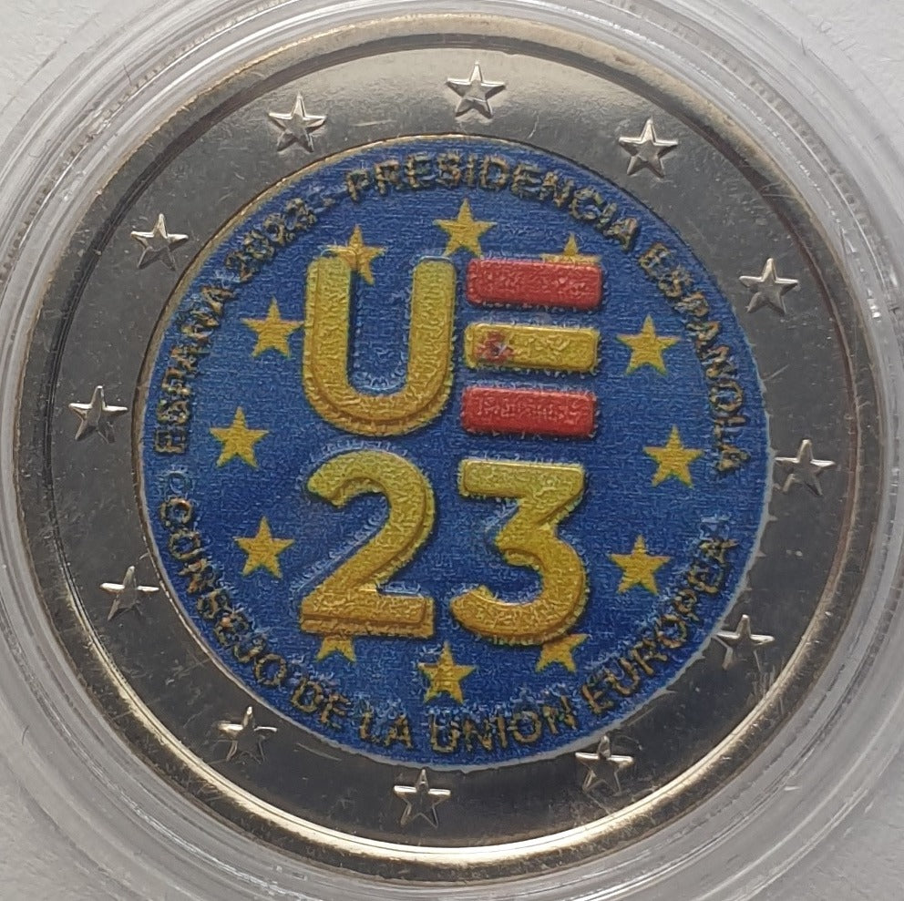 Ισπανία - 2 Ευρώ 2023 Β, Έγχρωμο, Ακυκλοφόρητο